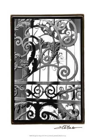 Wrought Iron Elegance II by Laura Denardo art print
