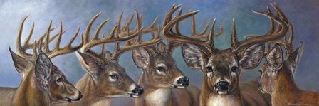 Five Bucks by Carolyn Mock art print