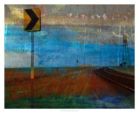 Texas Open Road by Sisa Jasper art print