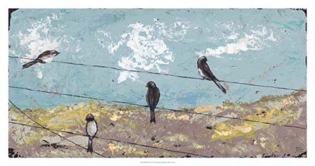 Highwire Act by Jade Reynolds art print