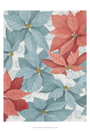 Christmas Poinsettia I by Grace Popp art print