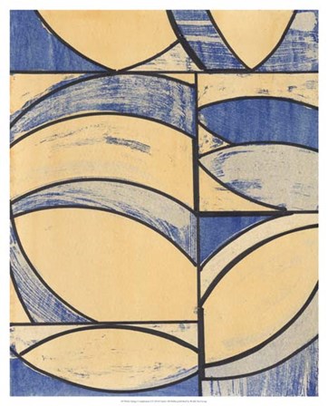 Indigo Complement I by Charles McMullen art print