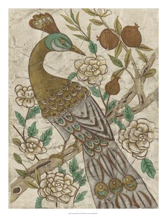Chinoiserie Pheasant I by Chariklia Zarris art print