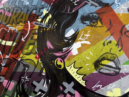 Left of Yes by Dan Monteavaro art print