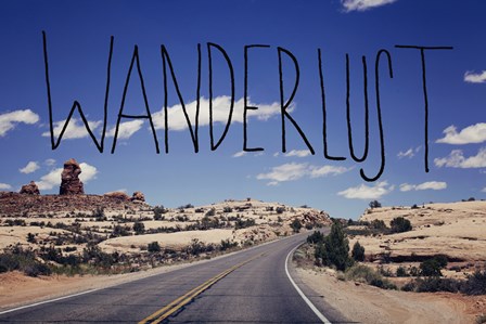 Wanderlust Road by Leah Flores art print