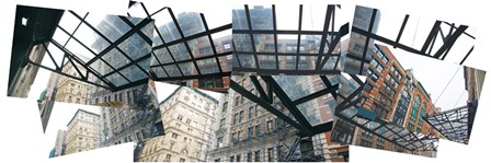 Tribeca Collage by Erin Clark art print