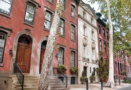 Delancy Street (horizontal) by Erin Clark art print