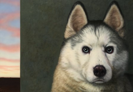 Dog - Nature #9 by James W. Johnson art print