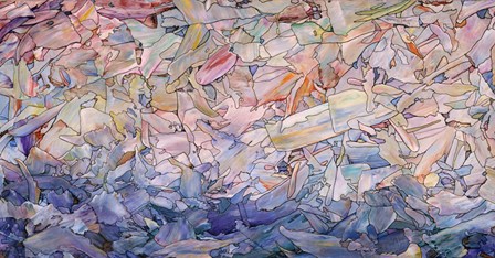 Fragmented Sea by James W. Johnson art print