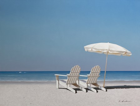 Beach Day by Zhen-Huan Lu art print