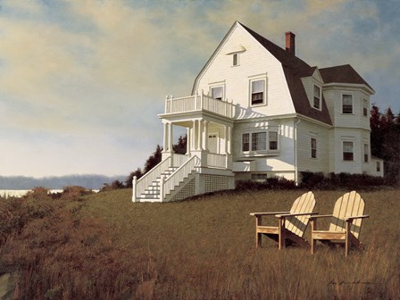 Oceanfront View by Zhen-Huan Lu art print