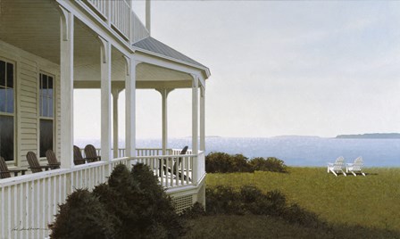 Porch Chairs by Zhen-Huan Lu art print