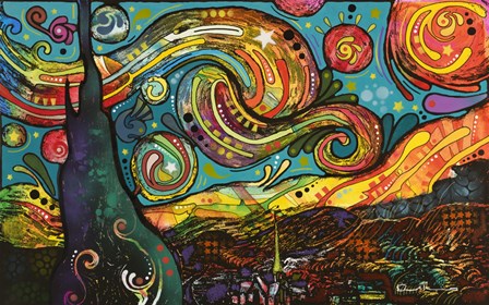 Starry Night by Dean Russo- Exclusive art print