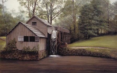 Mabry Mill by David Knowlton art print