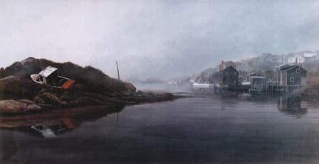 Dry-Docked by David Knowlton art print