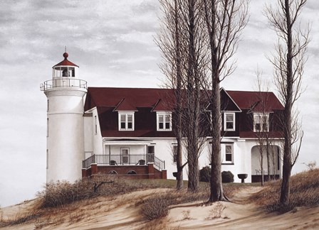 Point Betsie by David Knowlton art print