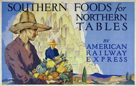 Southern Foods by Print Collection art print
