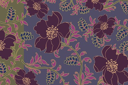 Nomad Flowers by Mindy Sommers art print