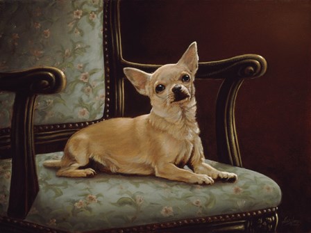 Chair Comfy by John Silver art print
