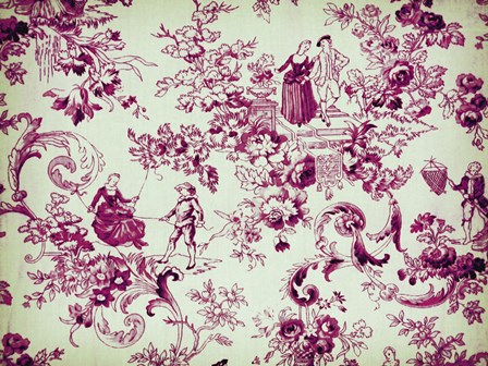 Toile Fabrics III by Color Bakery art print