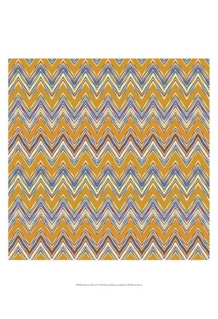 Chevron Waves I by Katia Hoffman art print