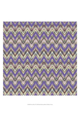 Chevron Waves IV by Katia Hoffman art print