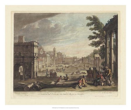 Italian View II by Claude Lorrain art print