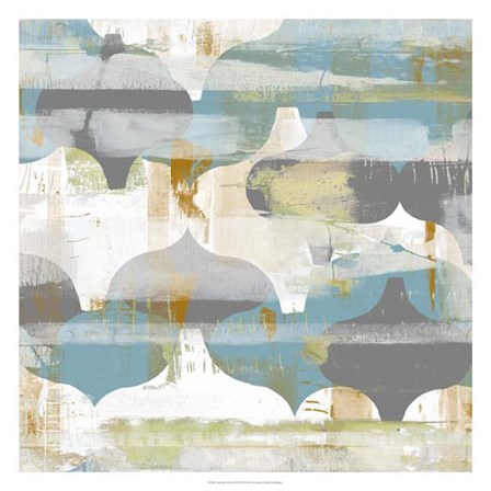 Arabesque Abstract II by Jennifer Goldberger art print