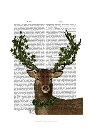 Green King by Fab Funky art print