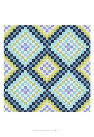 Vintage Geo II by Katia Hoffman art print
