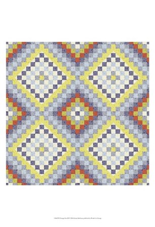 Vintage Geo III by Katia Hoffman art print