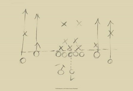 Playbook I by Ethan Harper art print