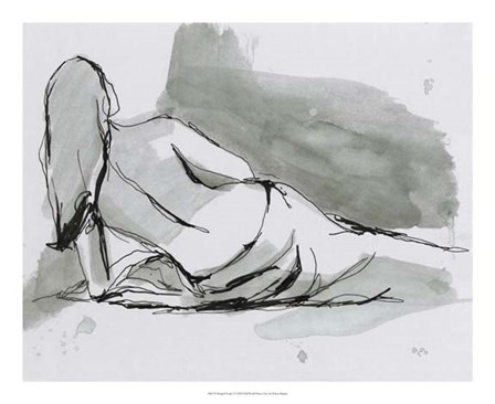 Draped Nude I by Ethan Harper art print