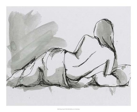 Draped Nude II by Ethan Harper art print