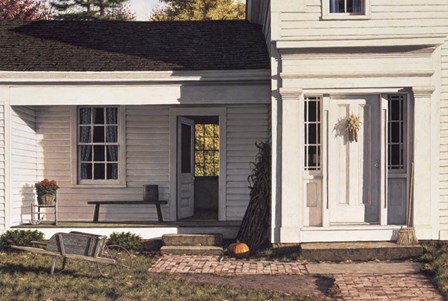 Welcome Home Autumn by Bill Breedon art print