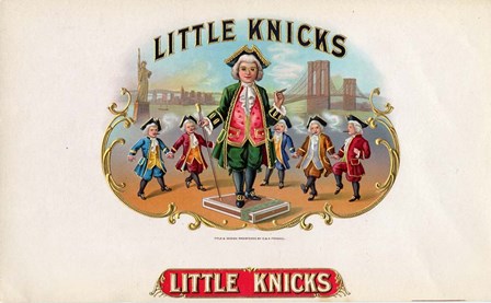 Little Knicks by Art of the Cigar art print