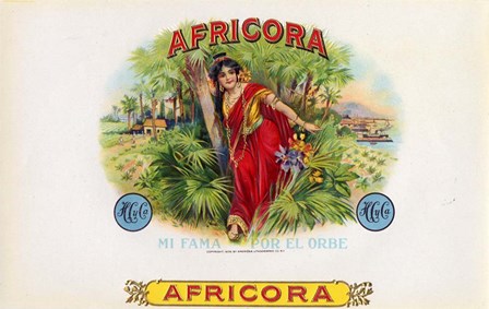 Africora by Art of the Cigar art print