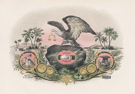 Union Forever by Art of the Cigar art print