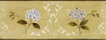 Blue Flower Panel by Pablo Esteban art print