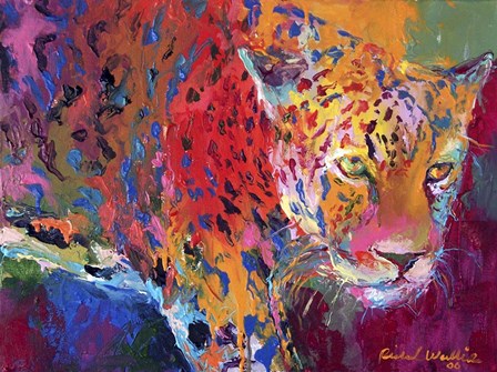 Leopard 1 by Richard Wallich art print