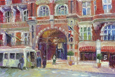 London by Richard Wallich art print