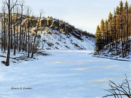 Mirror Lake by Bruce Dumas art print