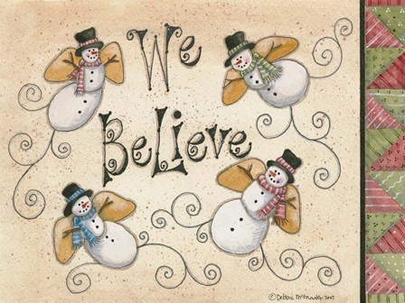 We Believe by Debbie McMaster art print