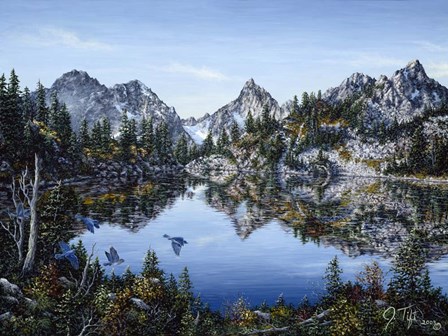 Gem Lake by Jeff Tift art print