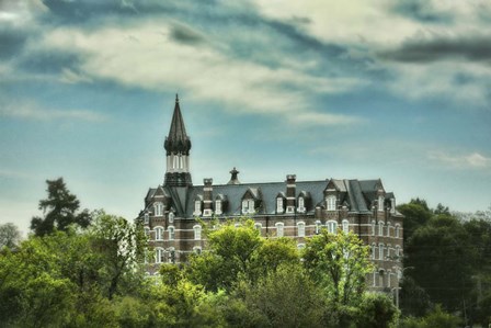 Jubilee Hall At Fisk University Nasvhille Tennessee by Jai Johnson art print