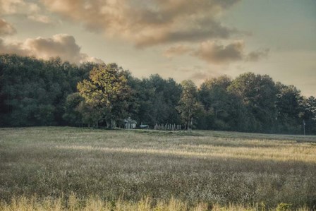 The Old Farm At Sunrise by Jai Johnson art print