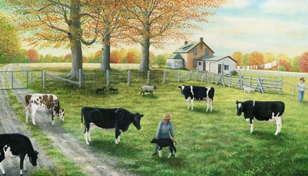 The Pride of Hunterdale by Kevin Dodds art print