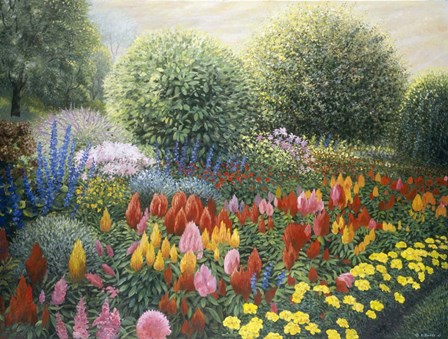 Ornamental Garden by Kevin Dodds art print
