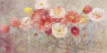 Wild Poppies I by Li Bo art print