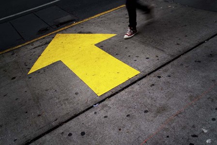 NYC Directions by Nina Papiorek art print